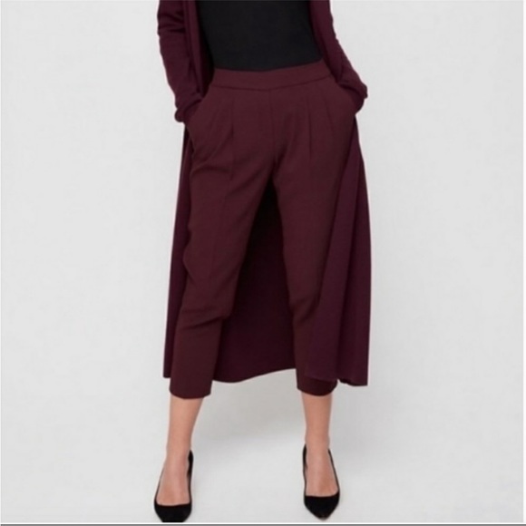 Babaton Maroon Cohen Pants - Picture 1 of 11